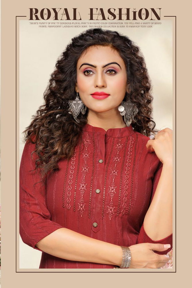 Hirwa Shalini Vol 2 Designer Kurtis Catalog